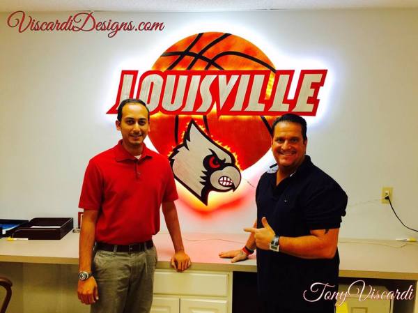 louisville basketball sign,louisville basketball led sign