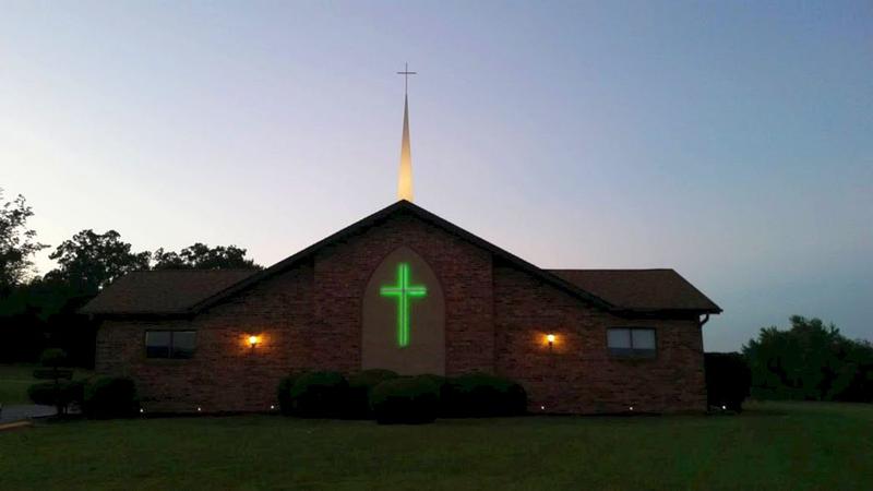 LED cross outdoor and large outdoor cross