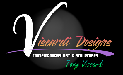 Viscardi Designs art by Tony Viscardi including brushed aluminum sculptures and public art