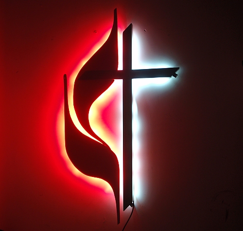 United Methodist Cross And Flame Logo