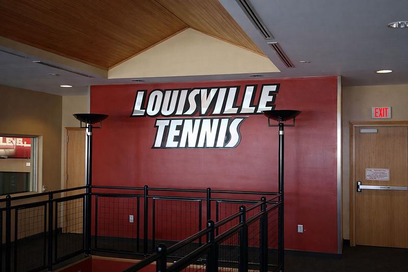 Louisville Tennis facility Interior shot