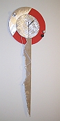 wall clock sculpture