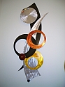 wall sculpture in aluminum