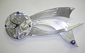 aluminum abstract clock and abstract clocks