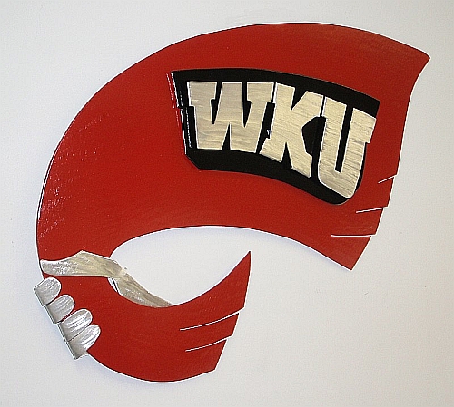 WKU, western kentucky wall art, western kentucky officially licensed product