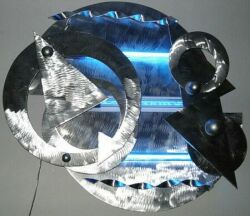 neon art sculpture and neon wall sculpture