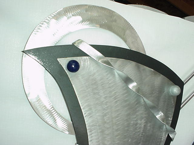 aluminum wall art in modern design