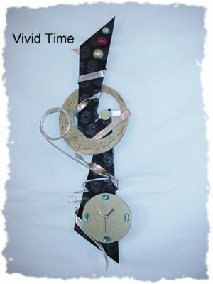 abstract art clock,modern clocks,contemporary clocks,neon clocks