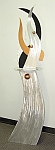 tabletop sculpture with art stand